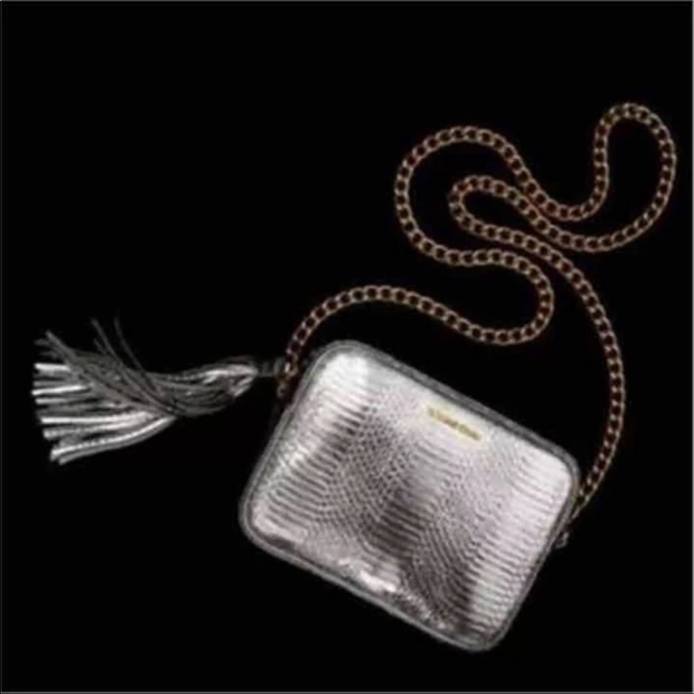 Victoria’s Secret Crossbody Silver Handbag NWT